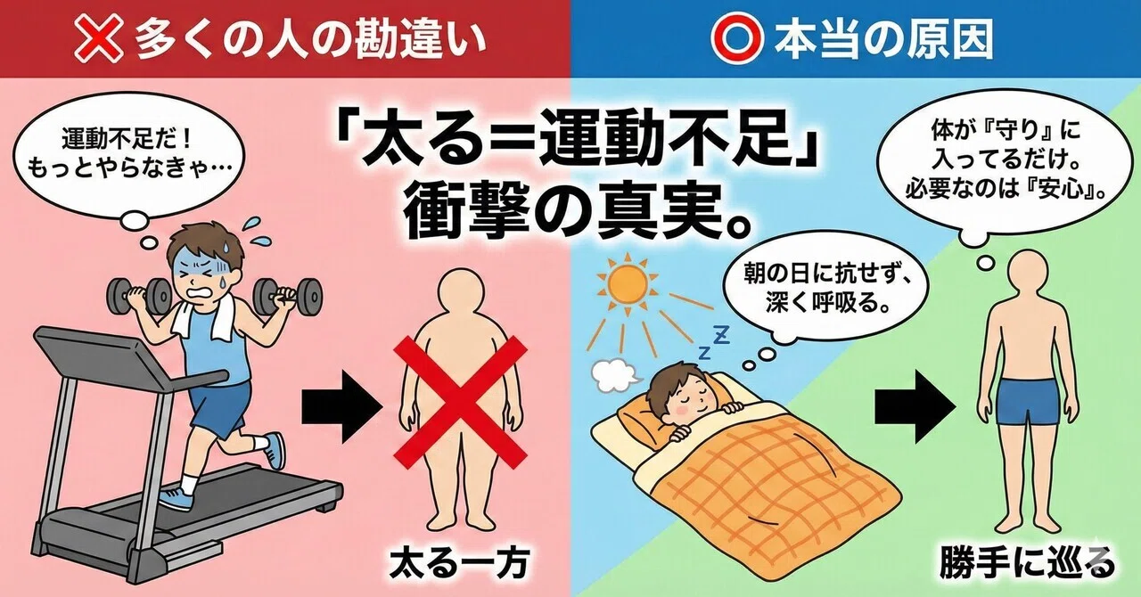 Weight gain does not equal lack of exercise. What is weight gain in the ...