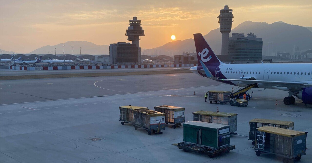 香港空港はデカ過ぎて、もはや暮らせる街だった|kimidori.ex
