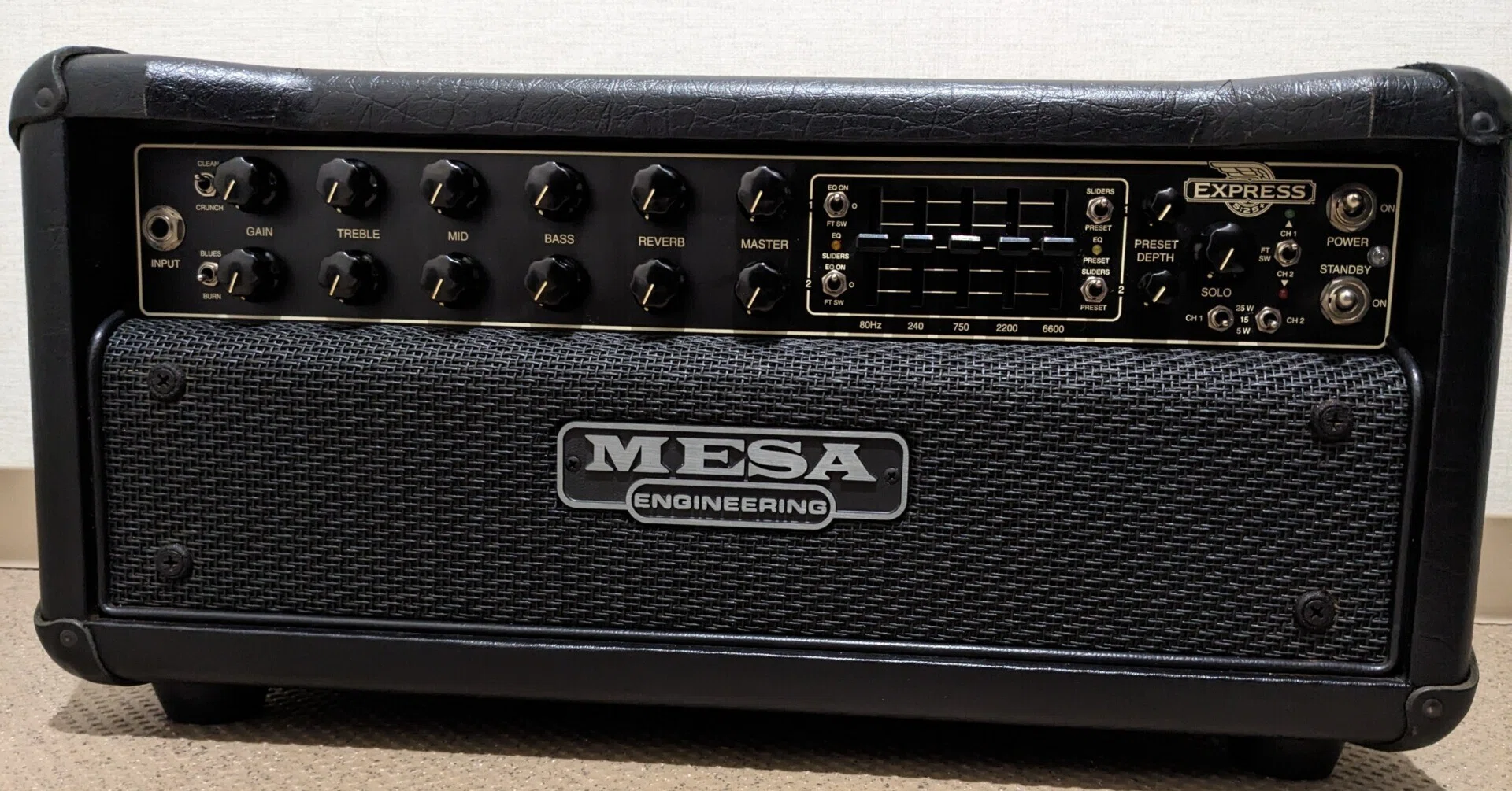 Mesa Boogie EXPRESS 5:50 チューブアンプ 真空管アンプ 愛器紹介：Mesa/Boogie Express 5:50 レビュー｜Contourが肝の“実戦