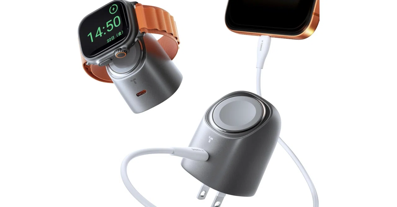 Apple Watchユーザーの充電ストレスが消える―TORRAS FlashEye 2in1充電 