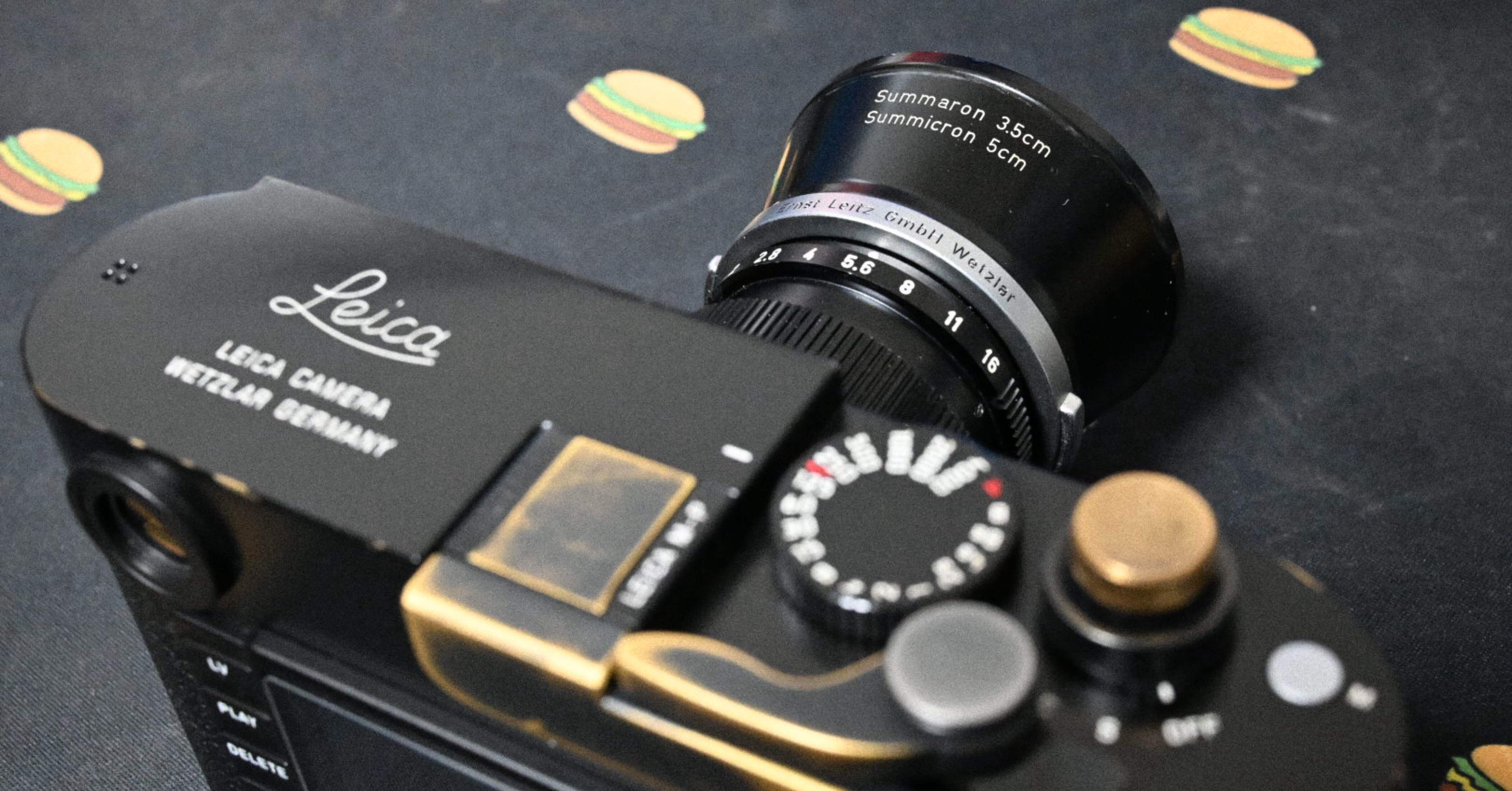 Leica ITDOO｜レンズフードがかっこよい！｜elmar