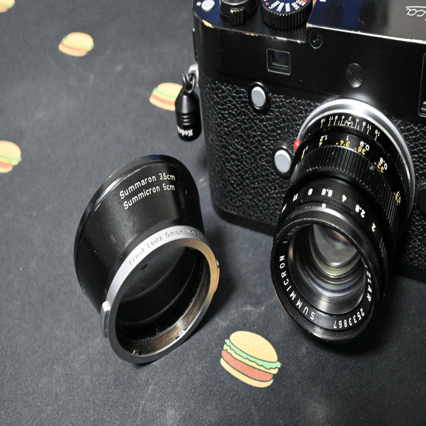 Leica ITDOO｜レンズフードがかっこよい！｜elmar