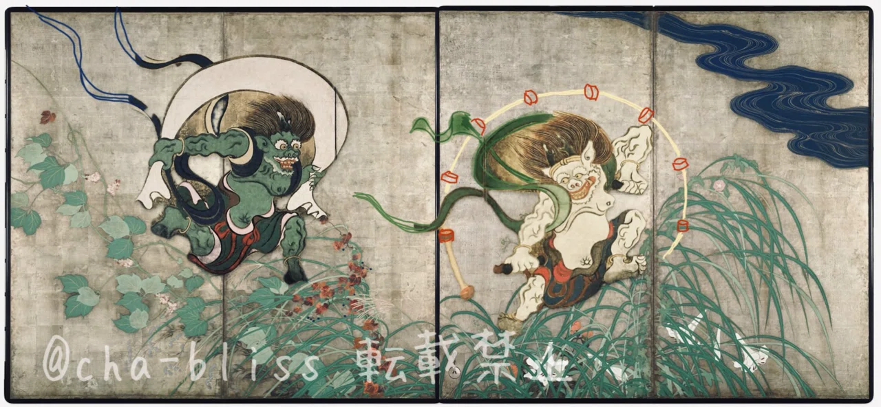 酒井抱一《夏秋草図屏風》 ④描かれたもの｜cha-bliss