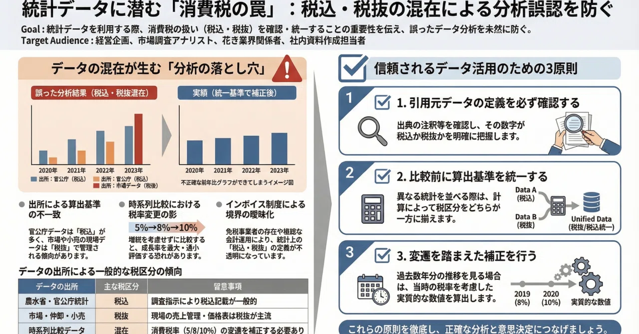 The 'Consumption Tax Trap' Lurking in Floral Statistical Data: Pitfalls ...