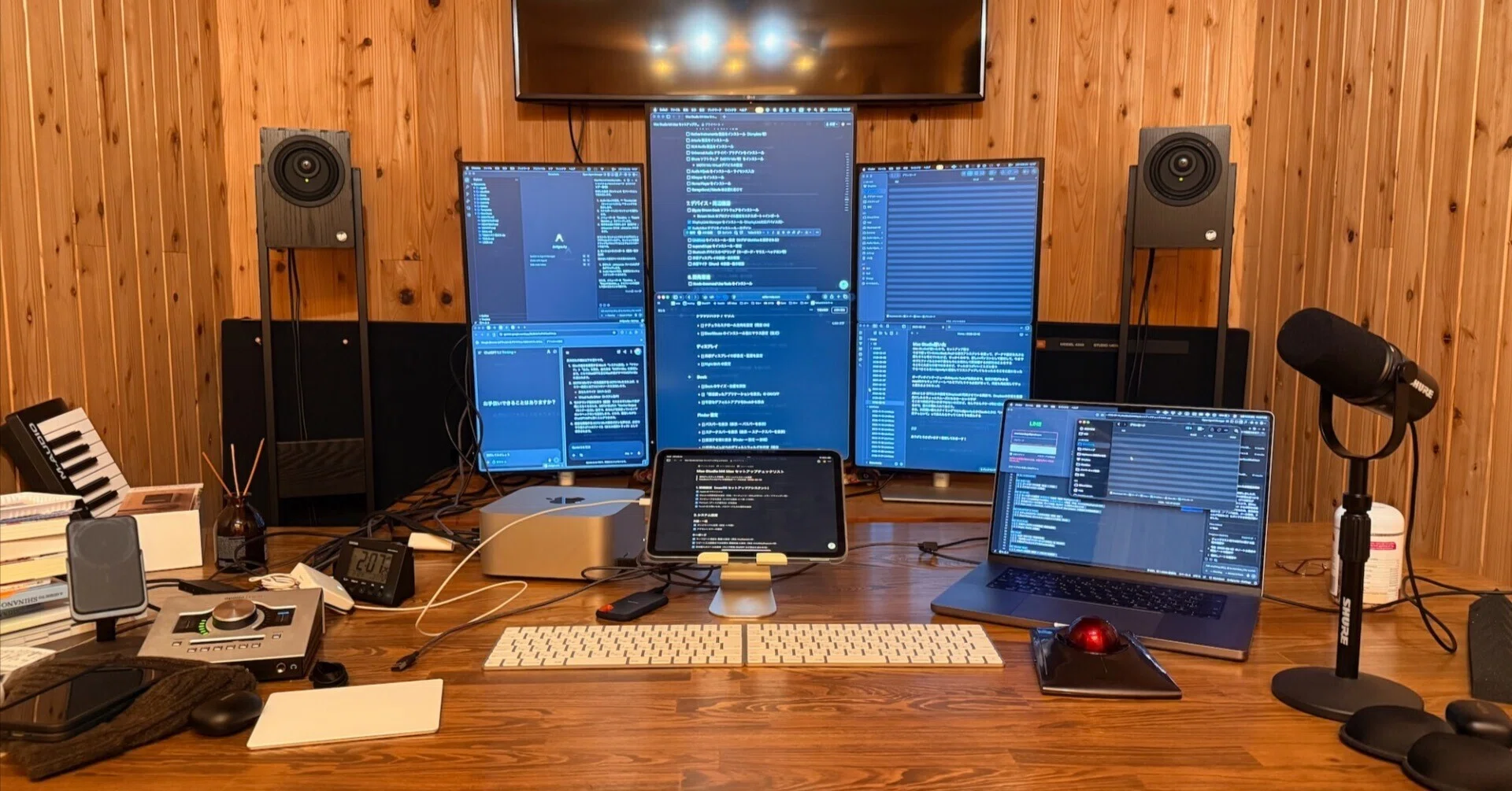 Mac Studioが届いた日にディスプレイを全部縦にした｜思考ログ：2026年