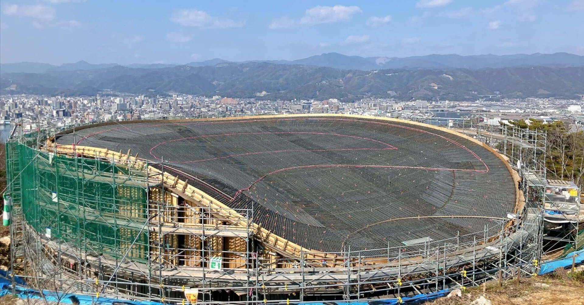 県立五台山公園新展望施設「ソラミアン」のオープン時期の変更について