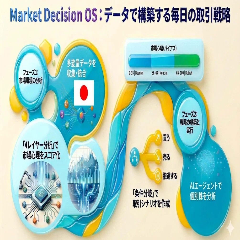 アップデート済み4レイヤー市況分析から作る日本株式市場取引戦略の 