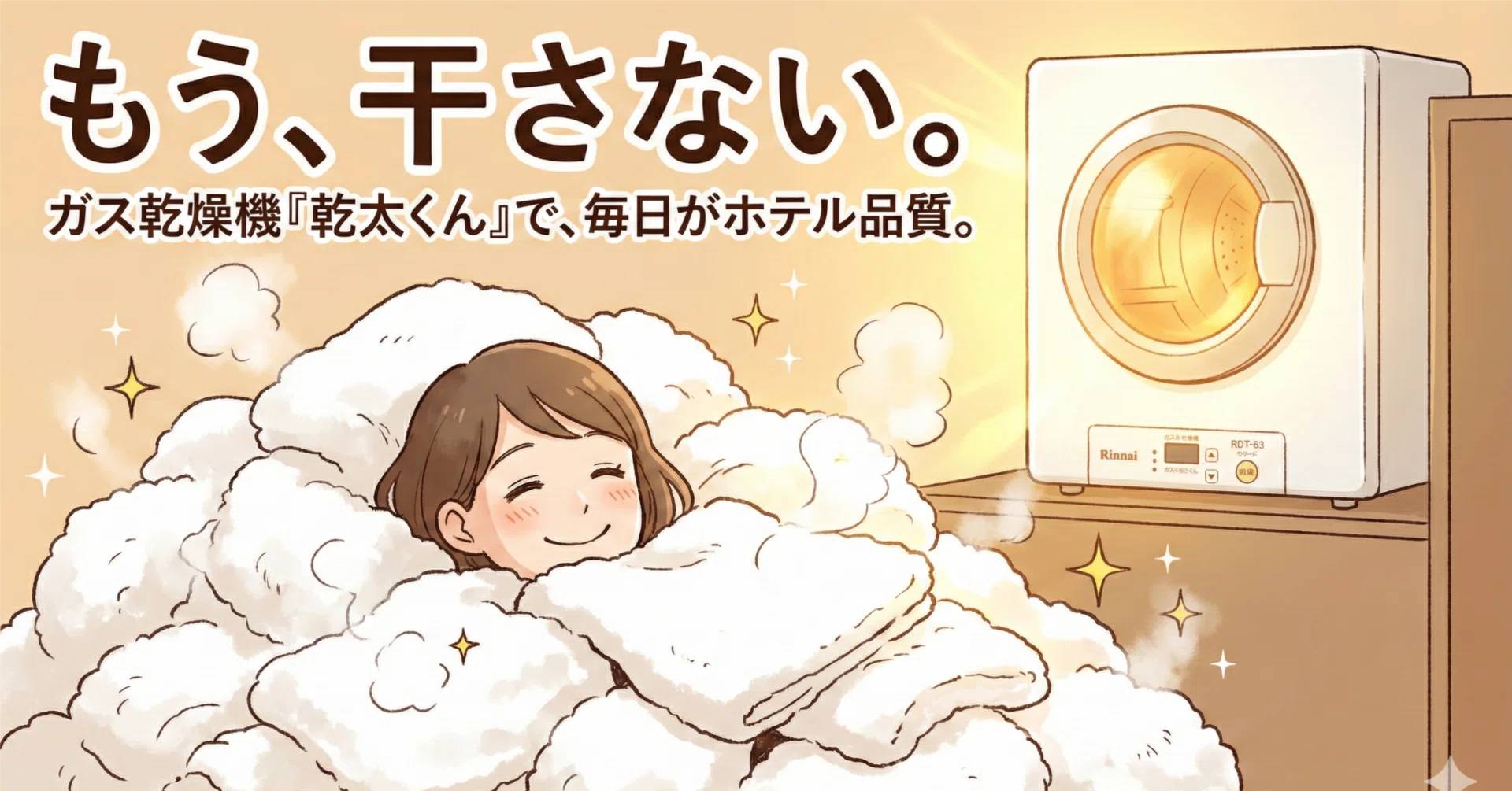 まだ洗濯物を干して消耗してるの？」全人類の家事時間を10分の1にする