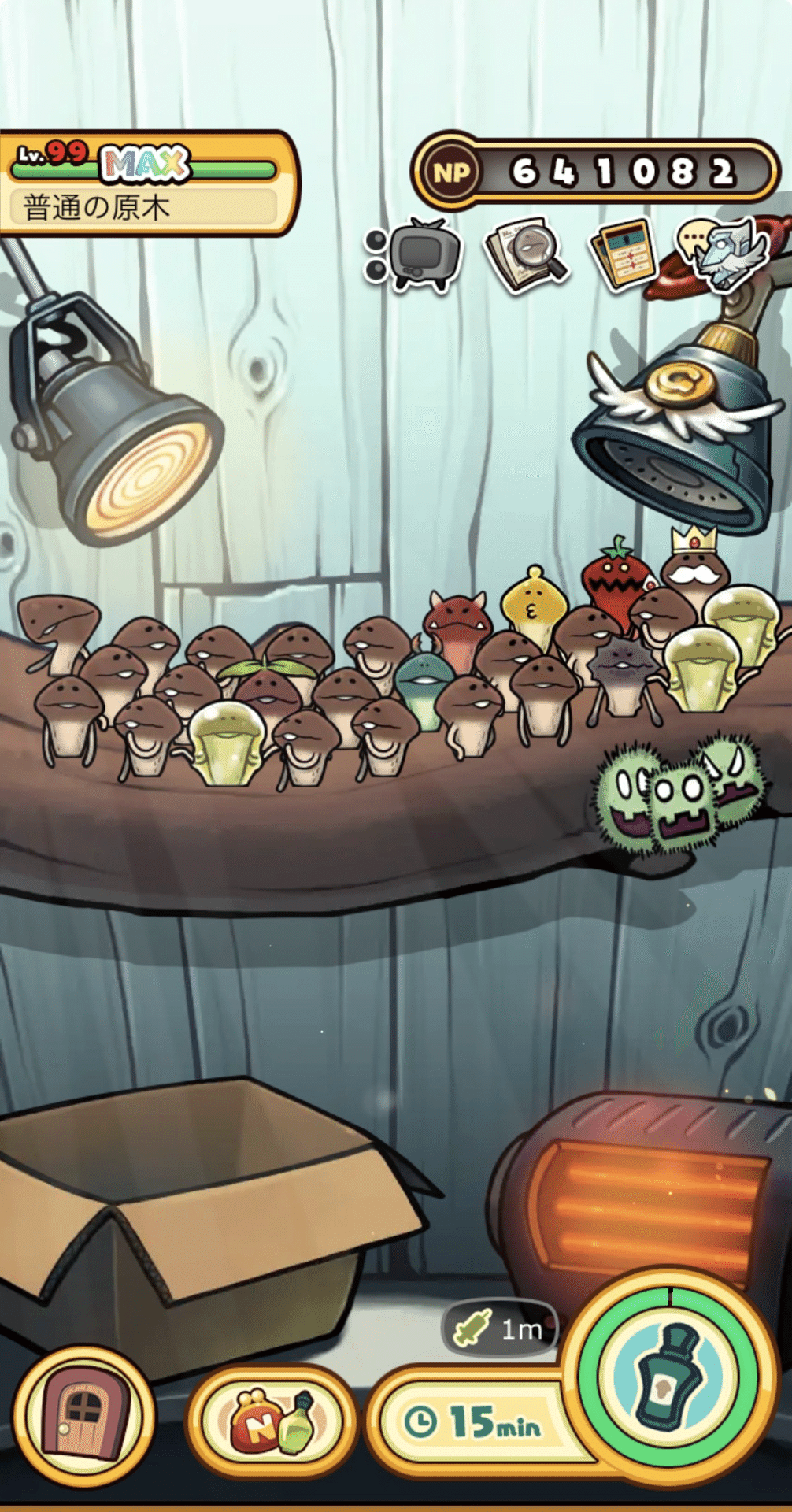 なめこ栽培キットDeluxe極 ななめこ777匹達成！｜もも