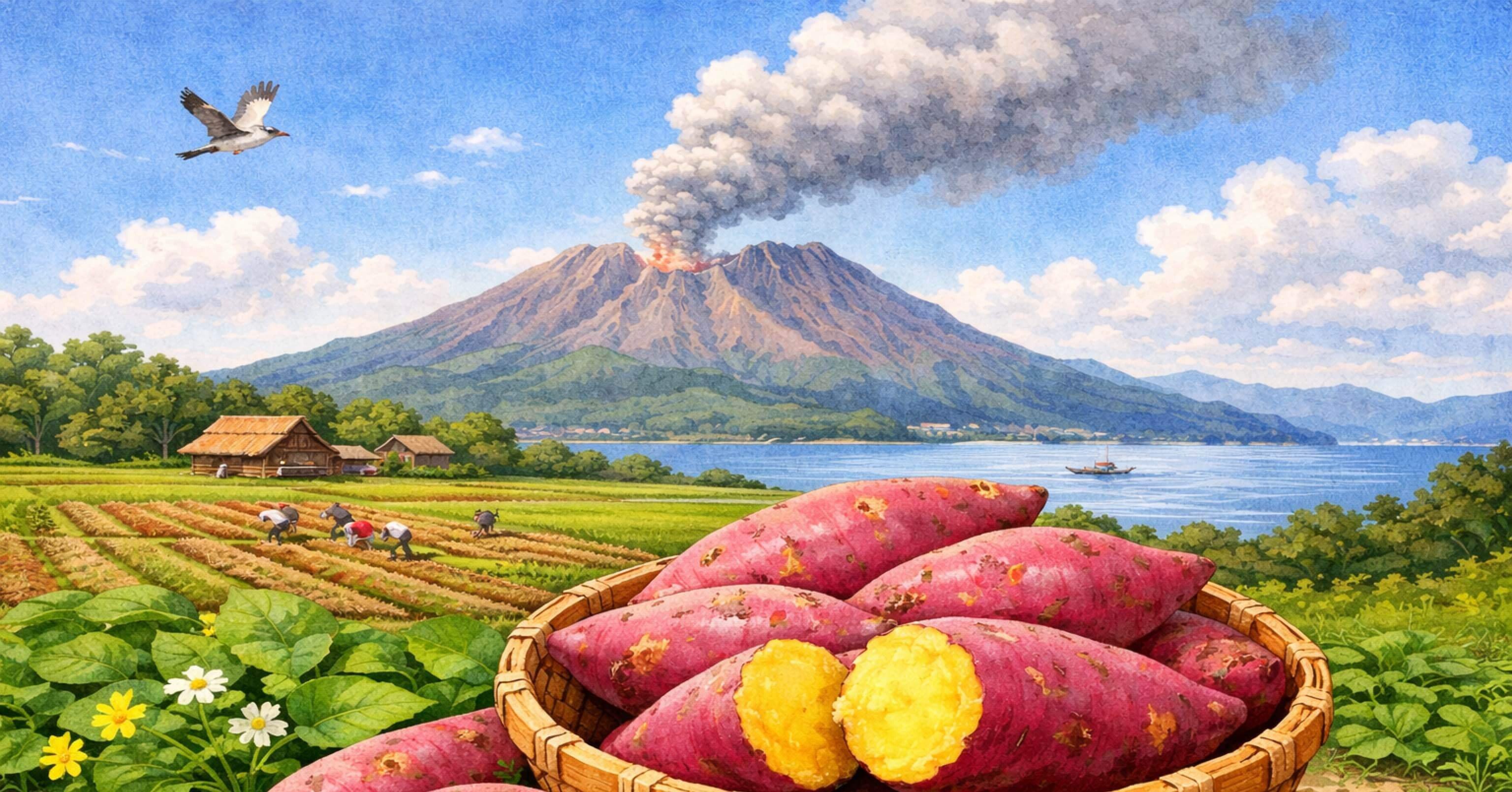 鹿児島の「からいも」は辛い芋じゃない？移住者が驚いた方言の真実｜乙