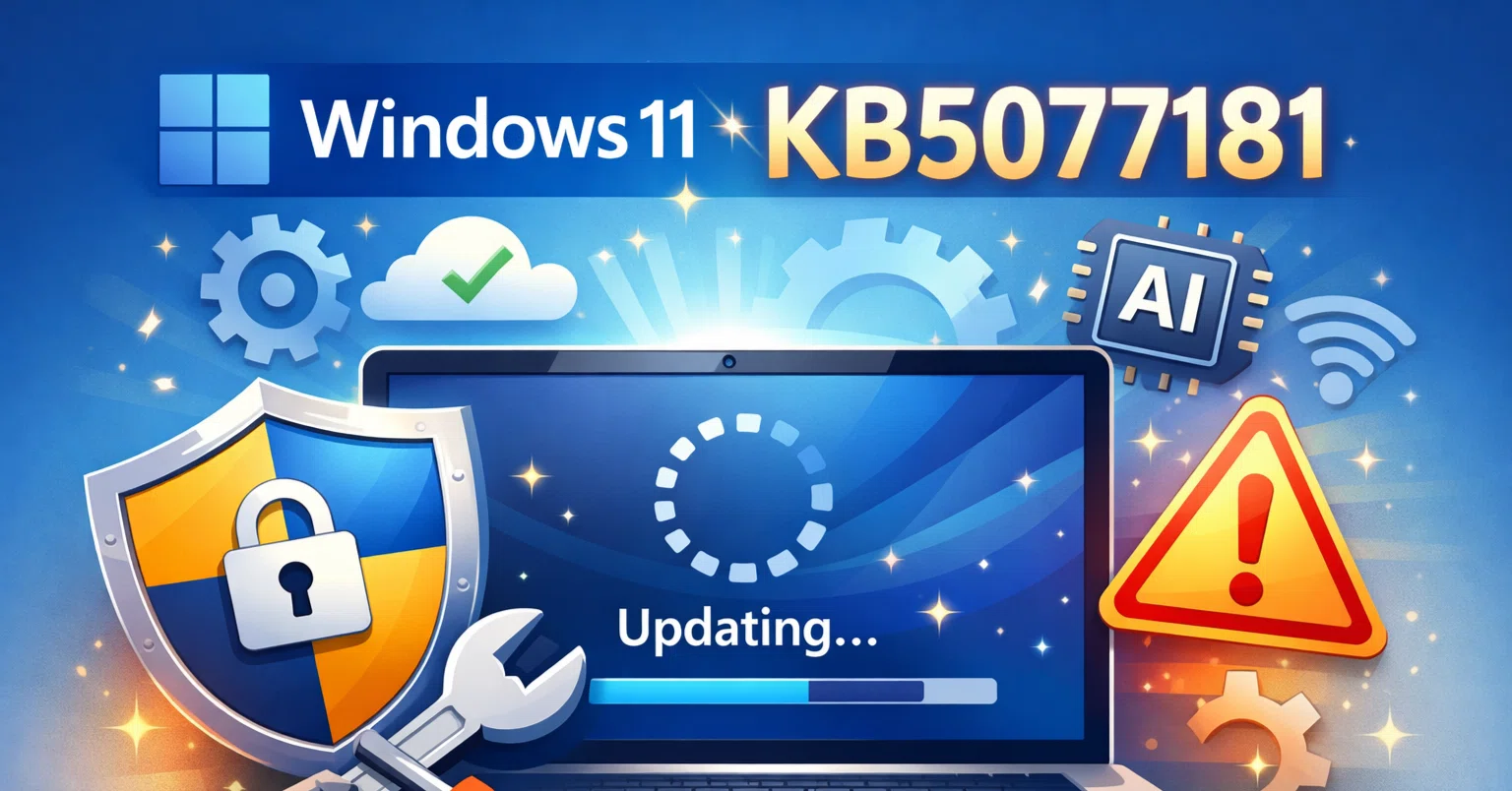 Windows 11「KB5077181」とは？2月更新の内容と注意点をやさしく解説