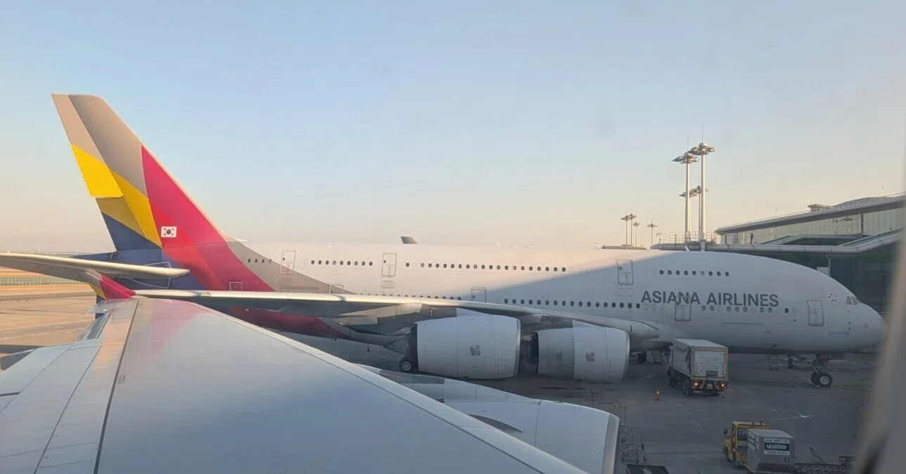 搭乗記】アシアナ航空A380ビジネスクラス 成田→ソウルインチョン