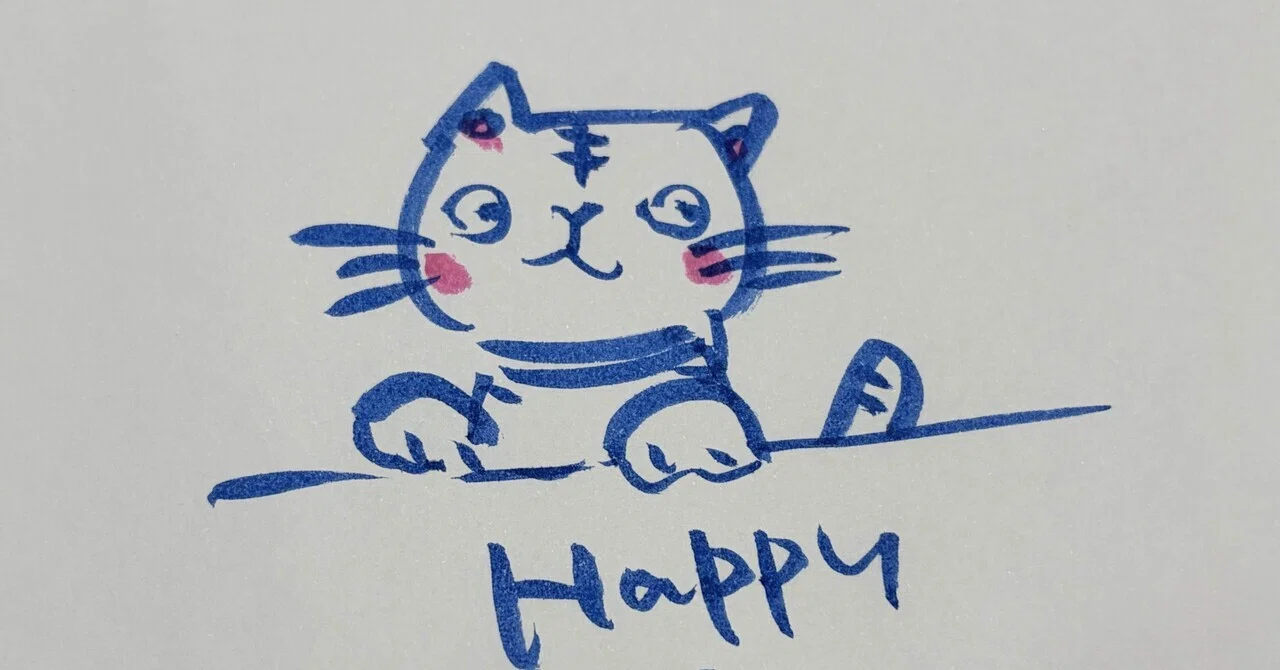 さっと描ける猫が好き｜廣江 まさみ