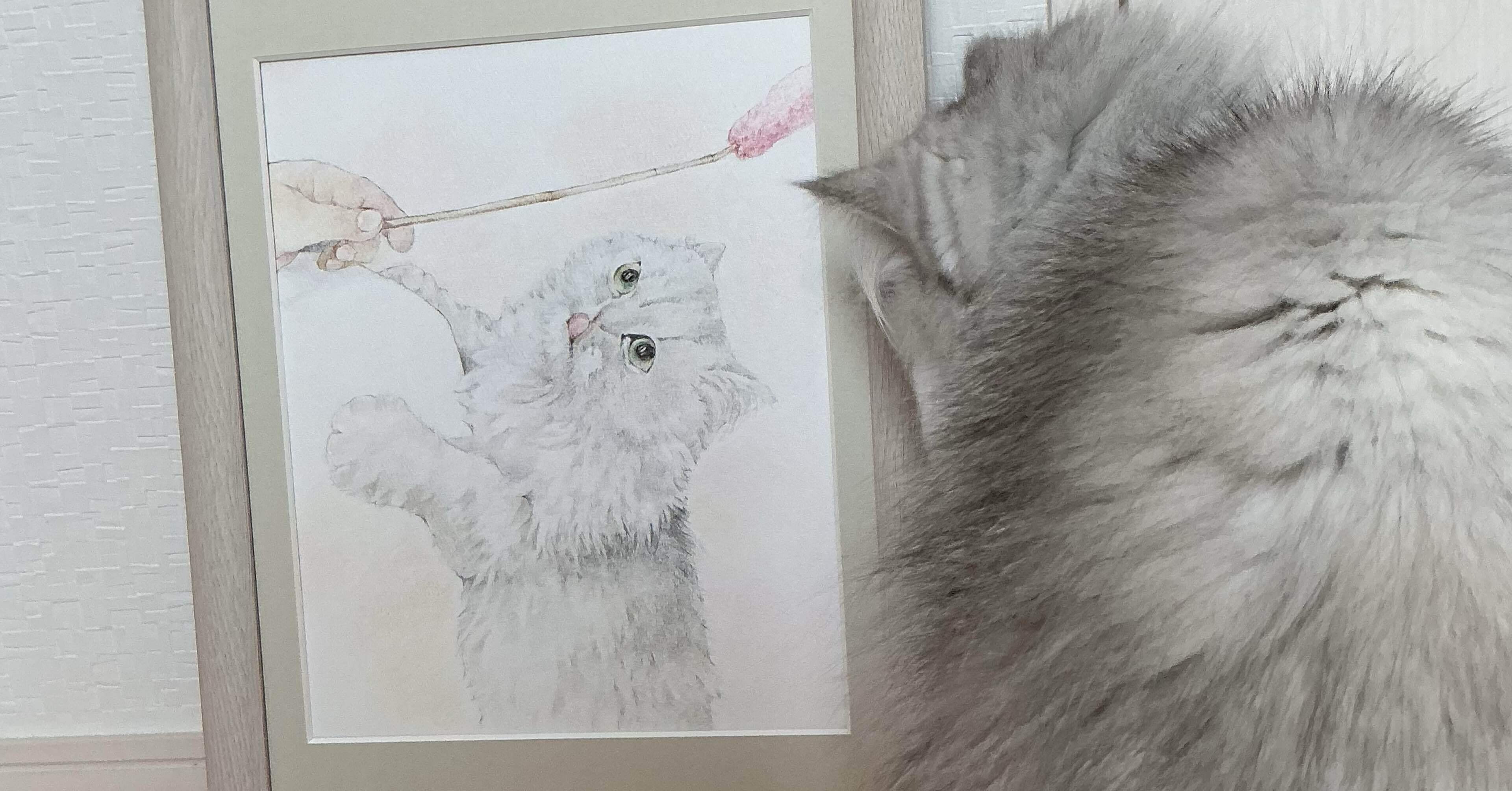 背景に悩まされた色鉛筆画と感謝の気持ち｜ぎんなん