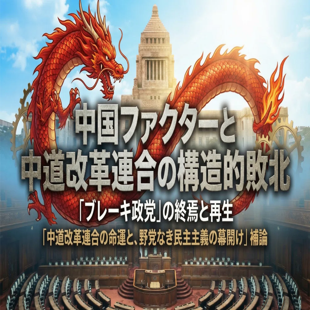 中 道 改革 連合 中国 の 反応