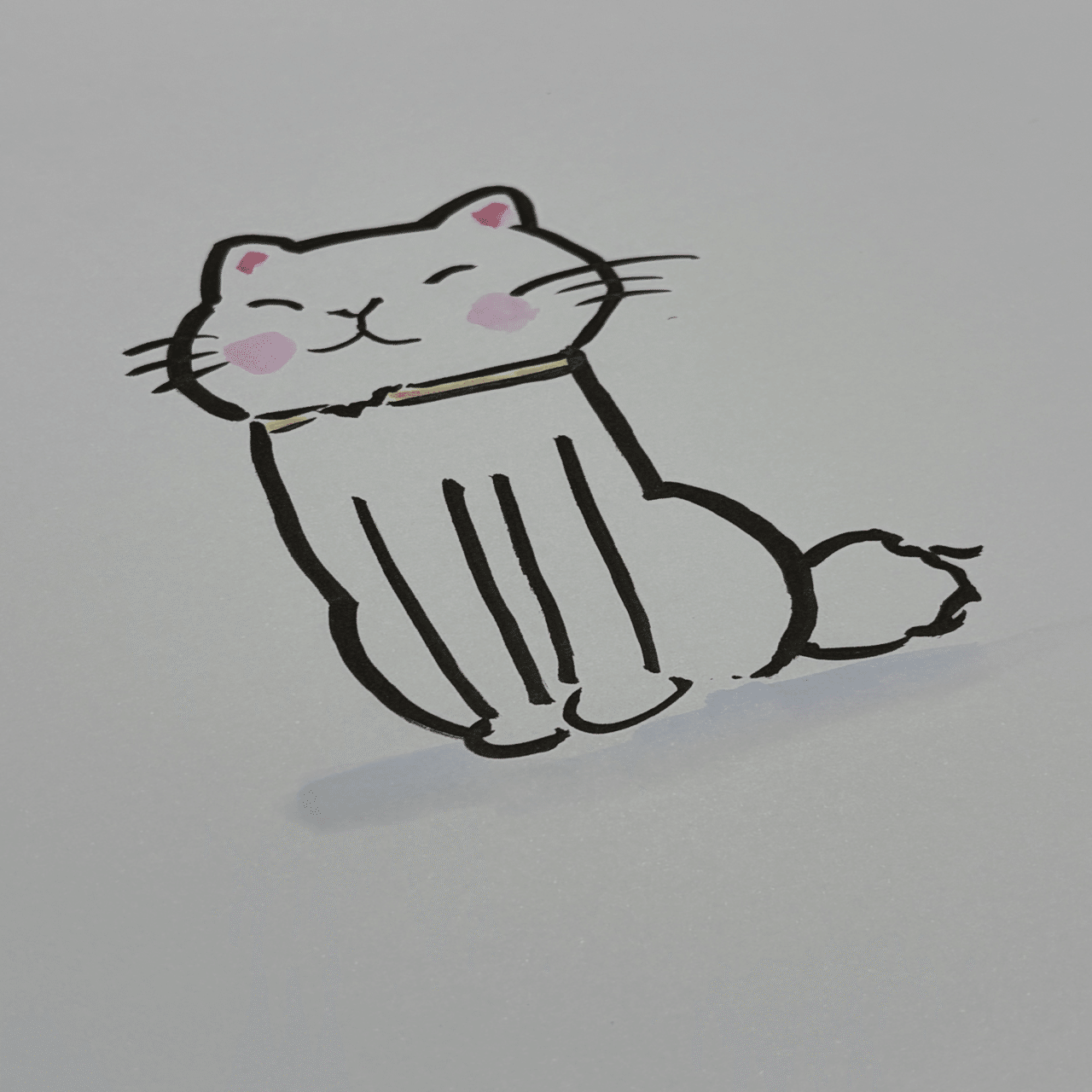 さっと描ける猫が好き｜まさみ