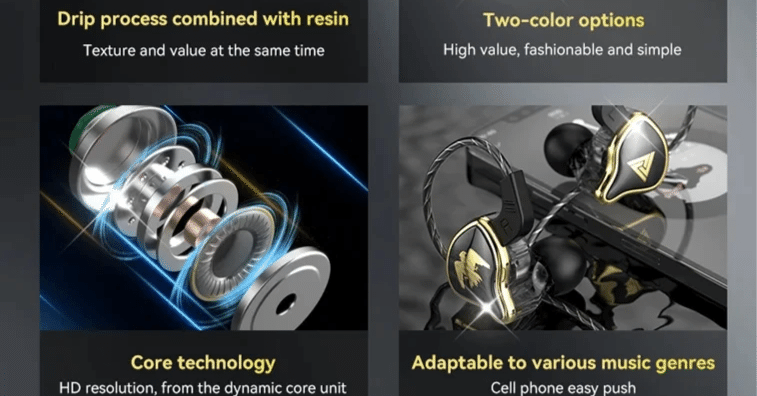 KZの姉妹ブランド！QKZ有線イヤホン6機種徹底比較 1000円以下でここ