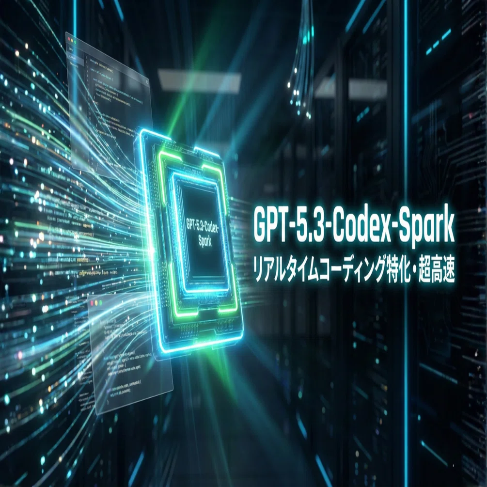 魅力を解説】「GPT-5.3-Codex-Spark」リアルタイムコーディングに特化