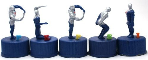 1964年／ペプシコーラ・オリンピックフィギュア9体セット【ペプシの景品人形】。 懐かしのペプシボトルキャップ戦争｜コーラルクリークケント意外と