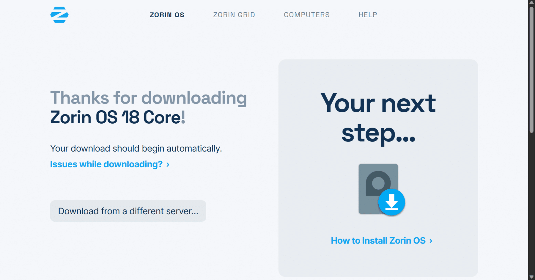 SurfaceGoにZorinOS18 Coreをインストールして試してみました｜いち