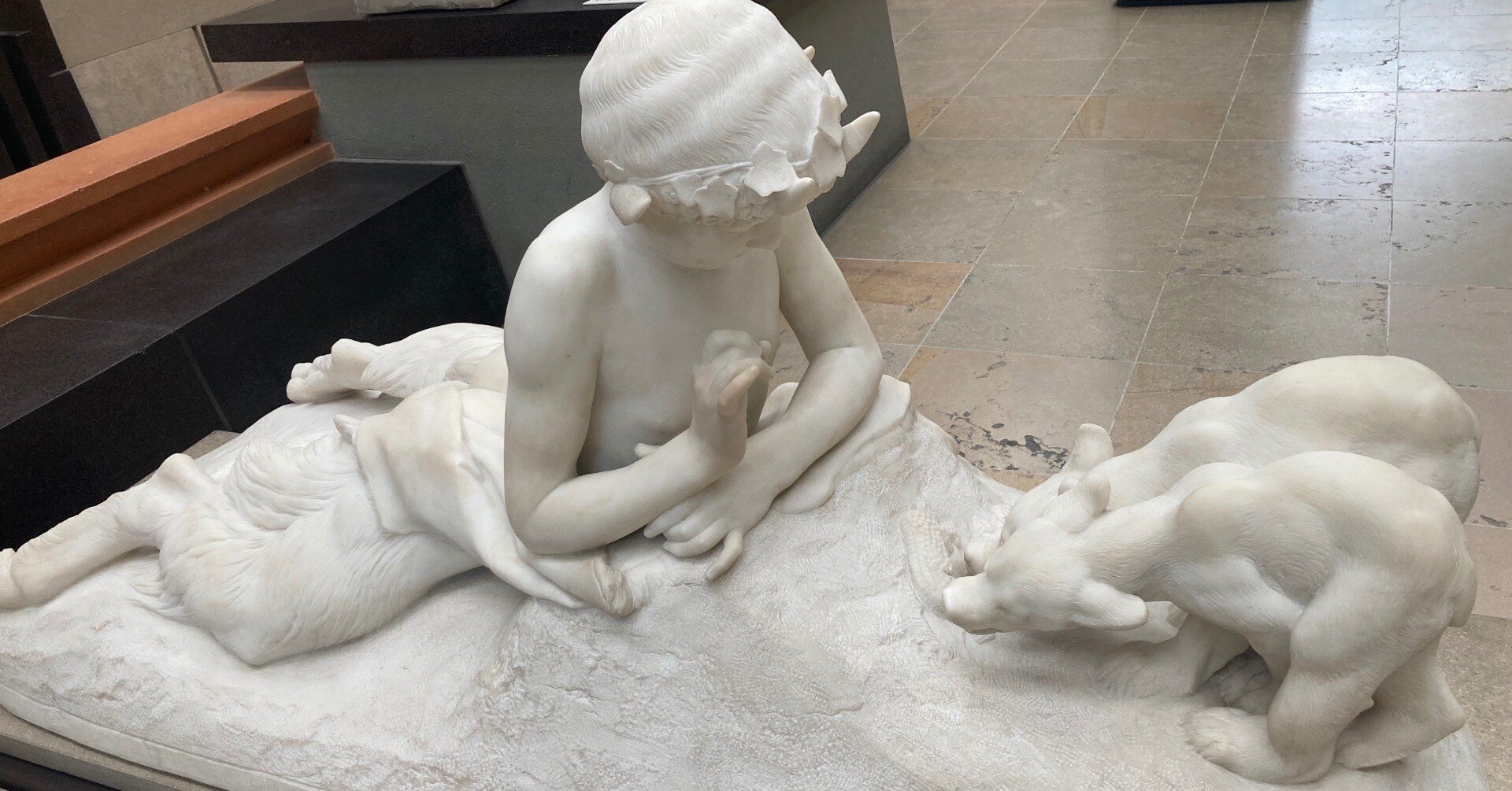 子供のためのオルセー美術館(241)かわいい子熊とびっくりペリカンの