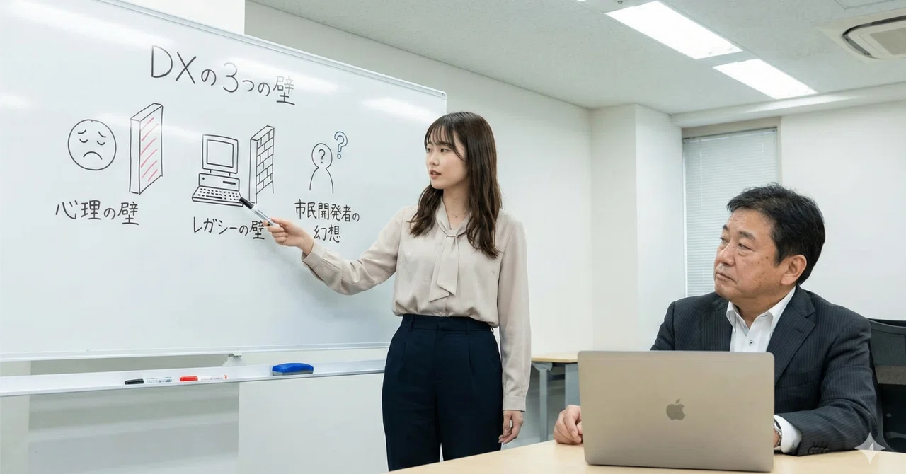 【現場発DX日記02/14】トップダウンの号令は「スタート」でしかなかった・・・DXの道に立ちはだかる「3つの巨大な壁」と、現場のリアル ...