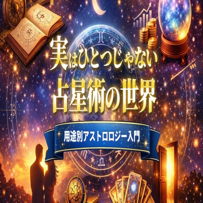 実はひとつじゃない占星術の世界｜用途別アストロロジー入門｜柏木ほむら