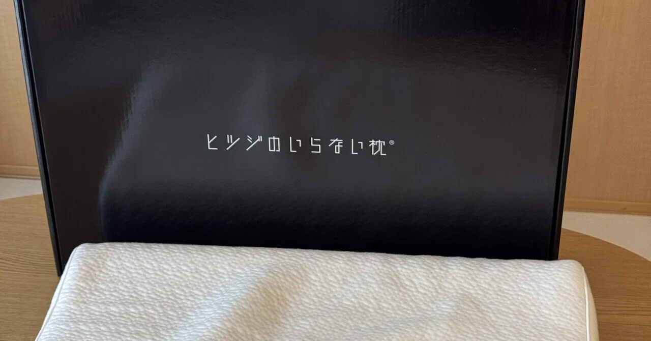 言われてみれば欠点は無い」 - ひつじのいらない枕 至極を買いました