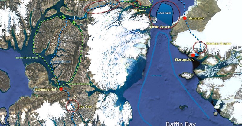 北極冒険家が教える「準備と実行」　第３回　ルート選択について
