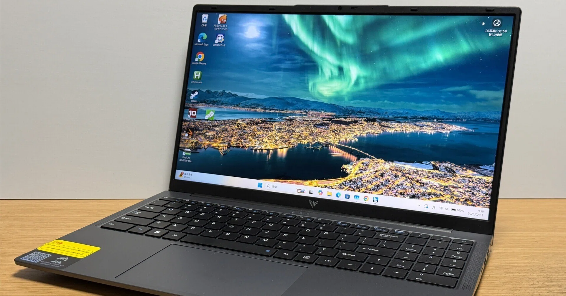 ACEMAGIC LX15 PRO、Ryzen 7 7730Uを搭載する15.6インチノートPC、実機