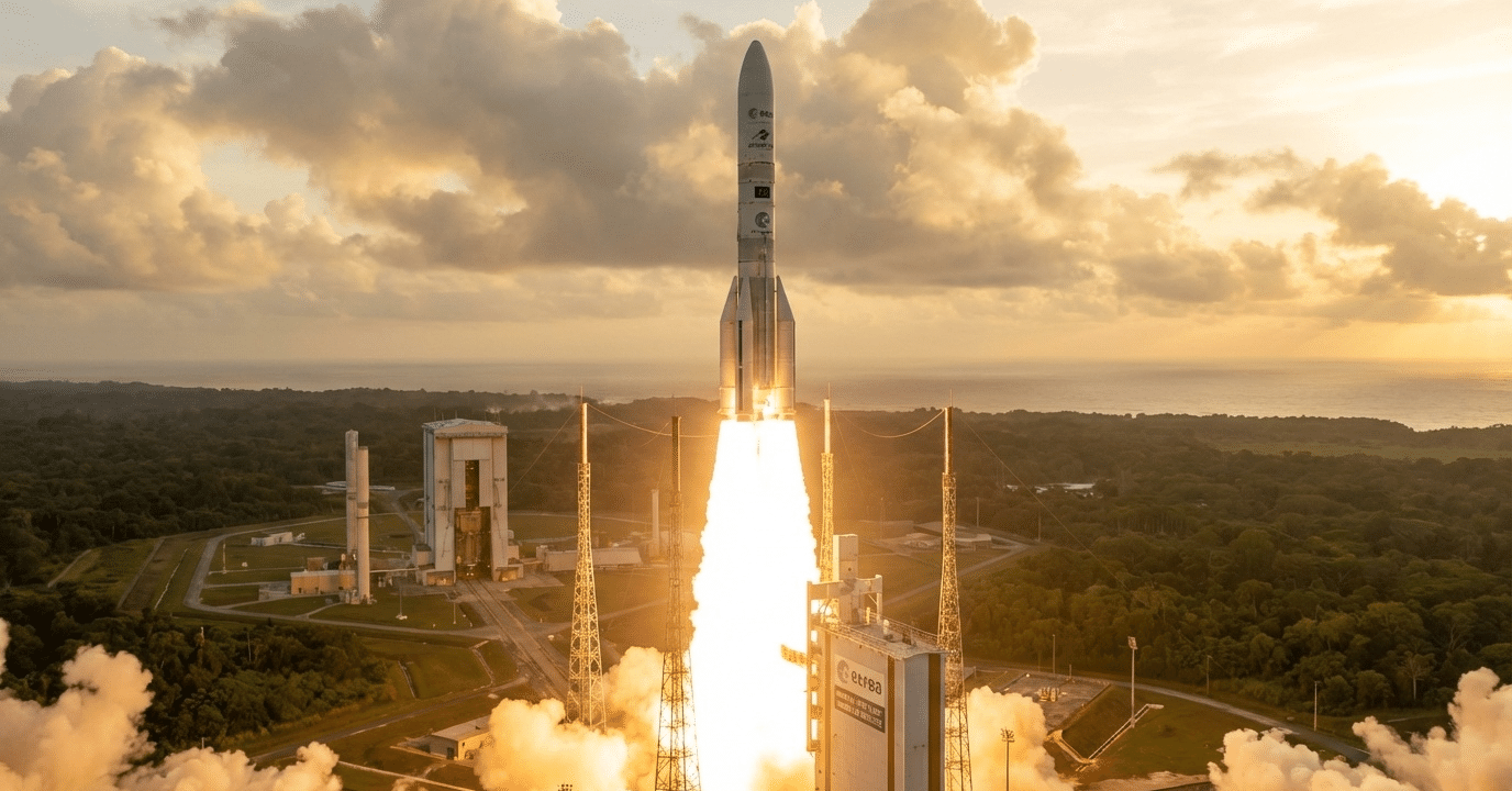 欧州最強ロケット「Ariane 64」初飛行成功──Amazon衛星