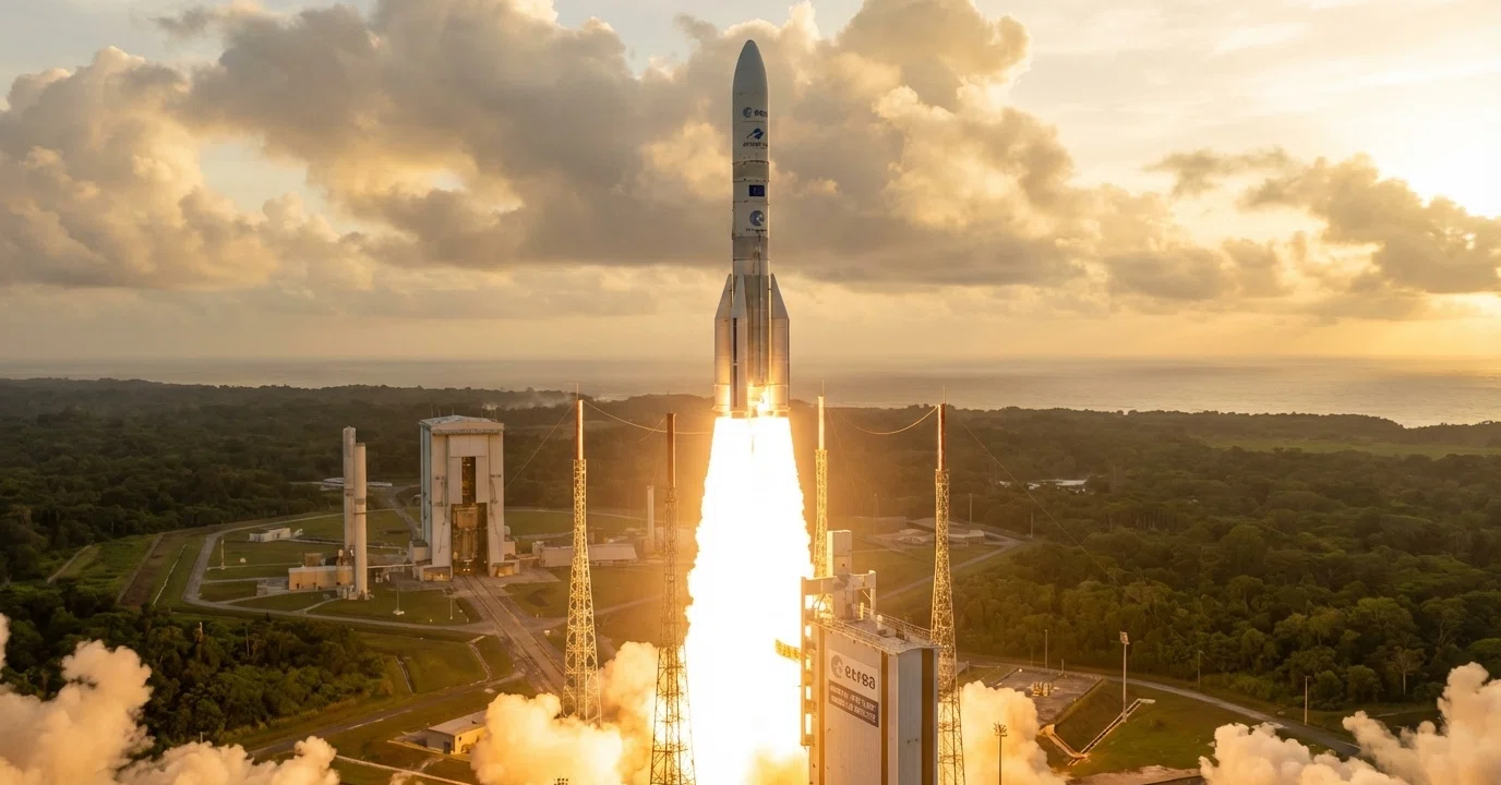 欧州最強ロケット「Ariane 64」初飛行成功──Amazon衛星