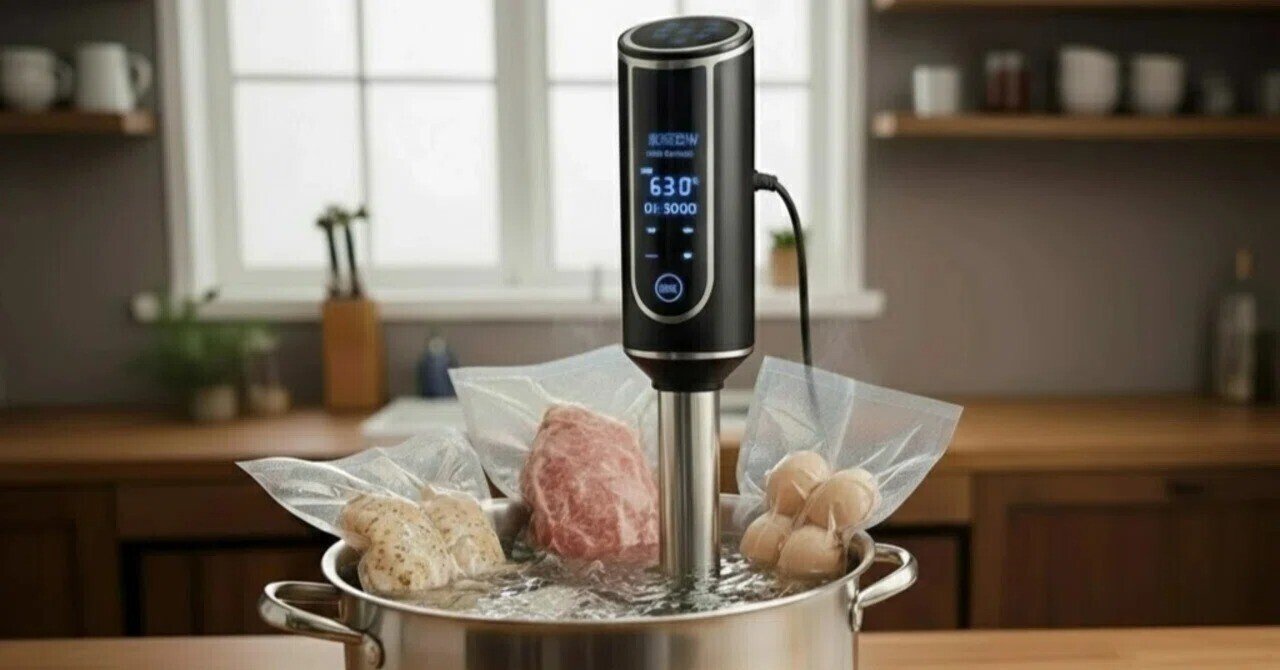 実機レポ】1100Wハイパワー低温調理器で食卓が激変！メリット・使い方