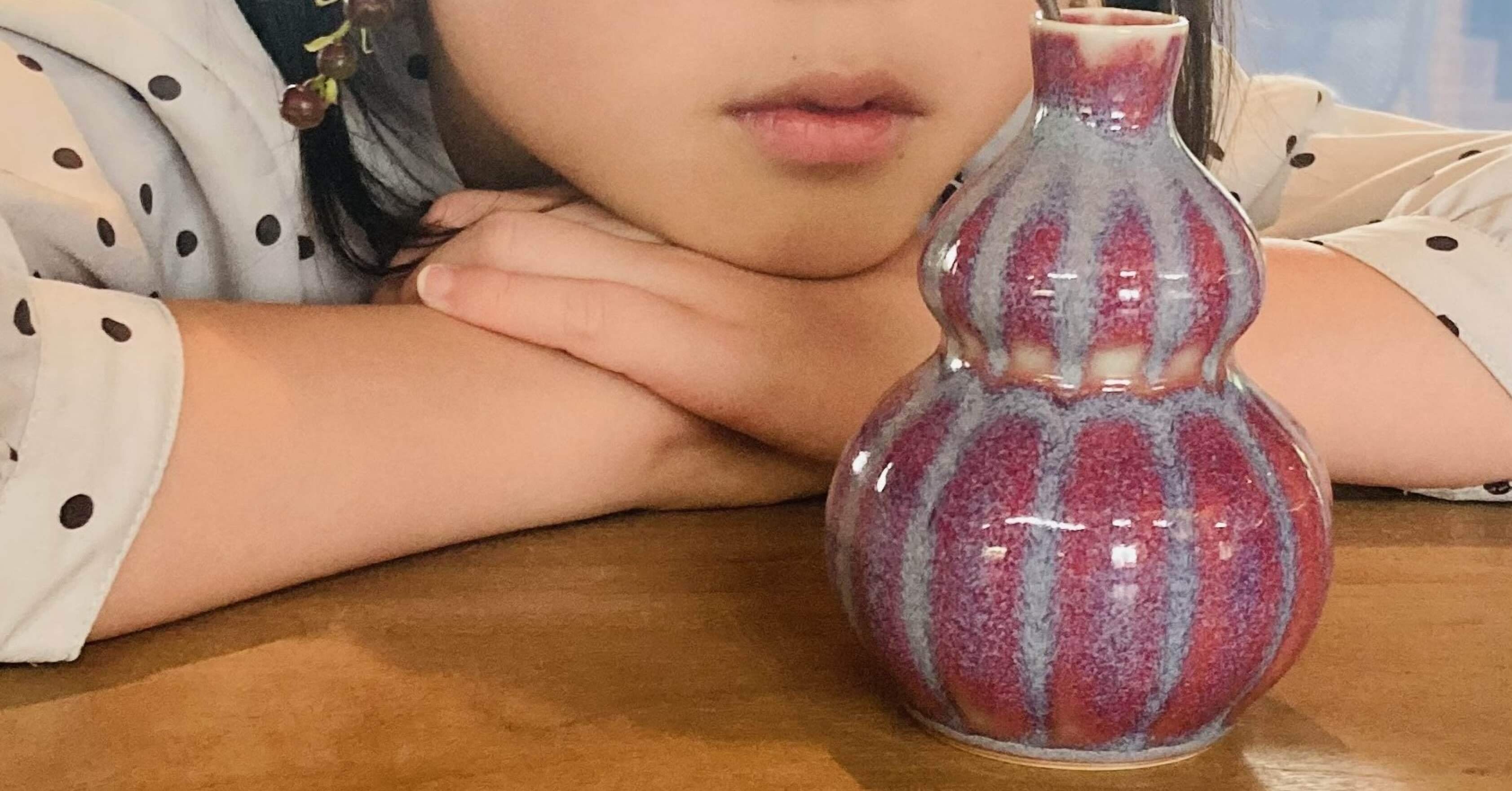 ひょうたんの形の花器｜九谷焼美術館｜chiipori