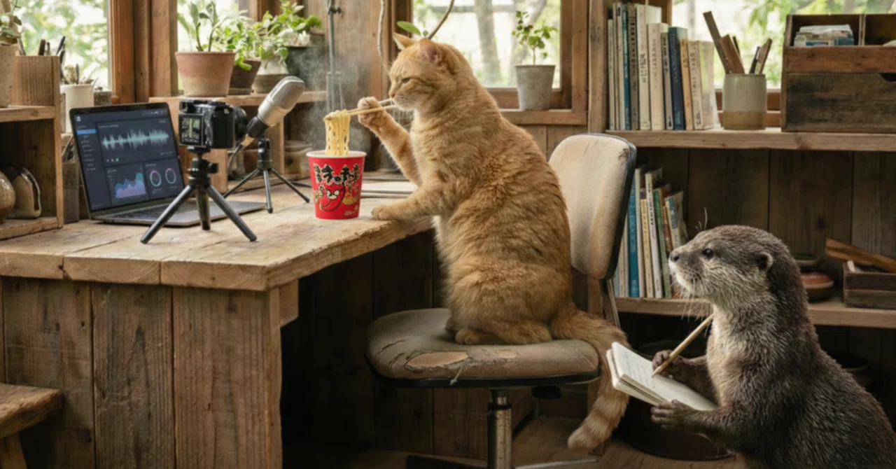 ほぼ編集なし。それでも45万回再生されたAI猫ASMRの作り方｜AIさとう
