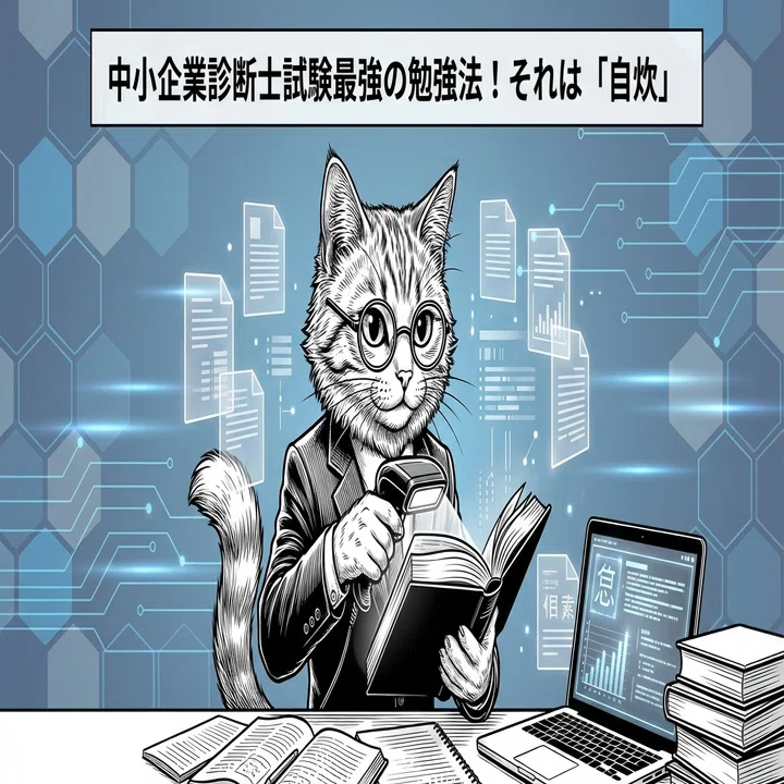 中小企業診断士試験最強の勉強法！それは「自炊」｜たつ