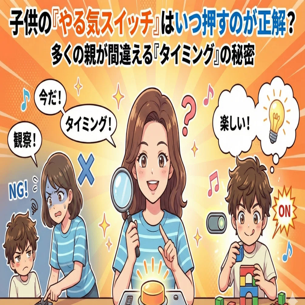 子供 の やる気 スイッチ