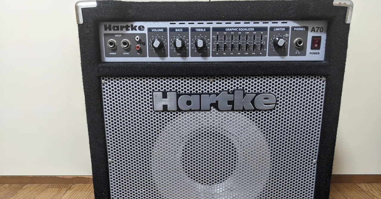 愛器紹介:Hartke A70 Limited Edition(Dave Ellefson)レビュー 愛器紹介:Hartke A70 Limited Edition(Dave Ellefson)レビュー