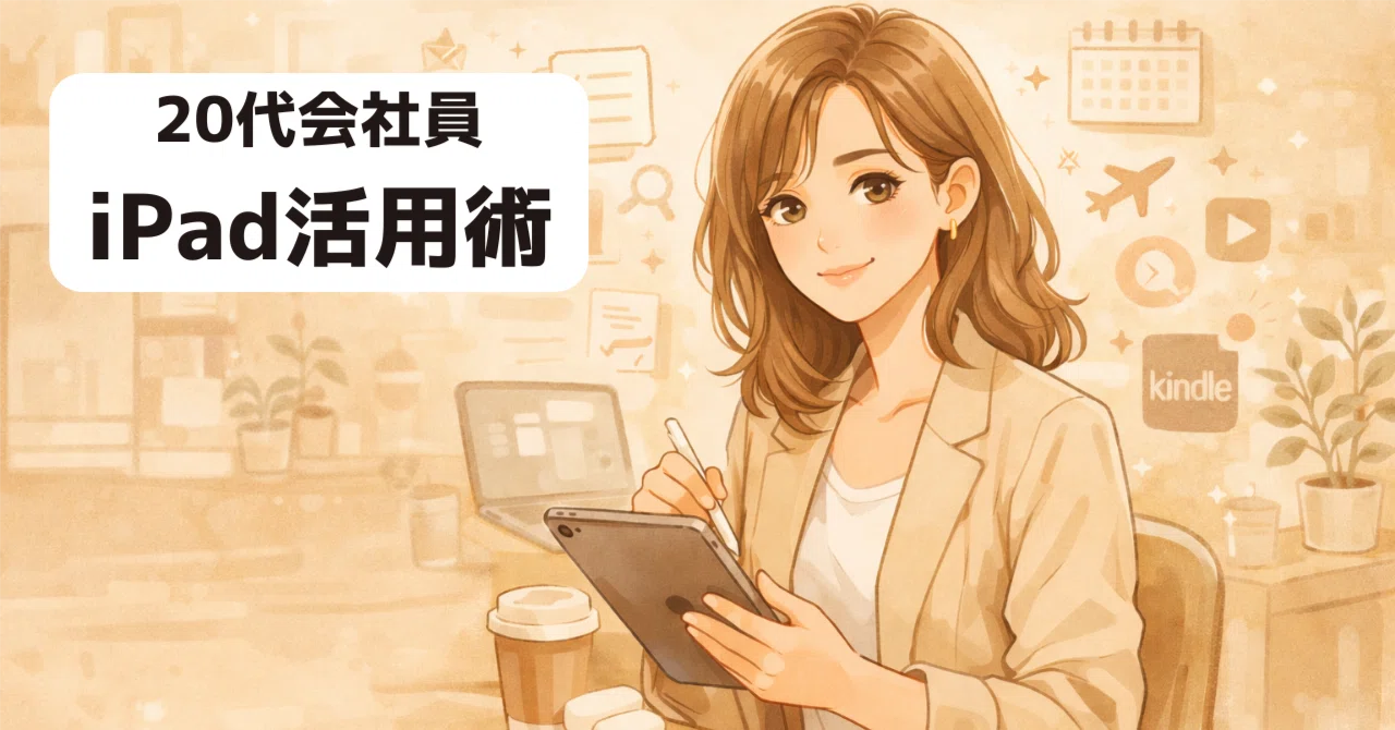 iPad A16を使い倒す!仕事も美容も勉強も叶える活用術【会社員の本気
