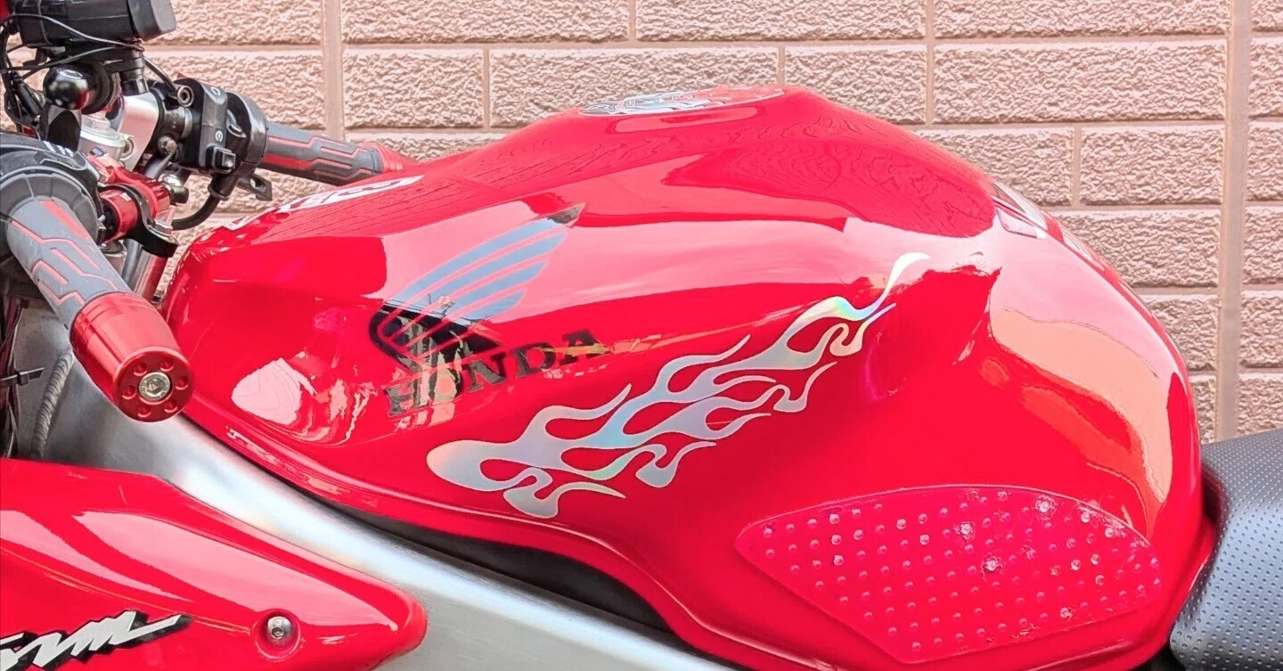 VTR1000Fファイヤーストームステッカーカスタムしてみました