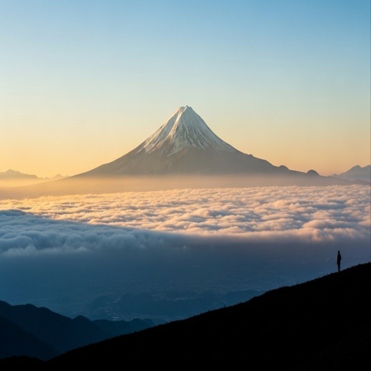 画像生成AIで雲海のAIアートを再現する方法｜田中勇道│AI愛好家