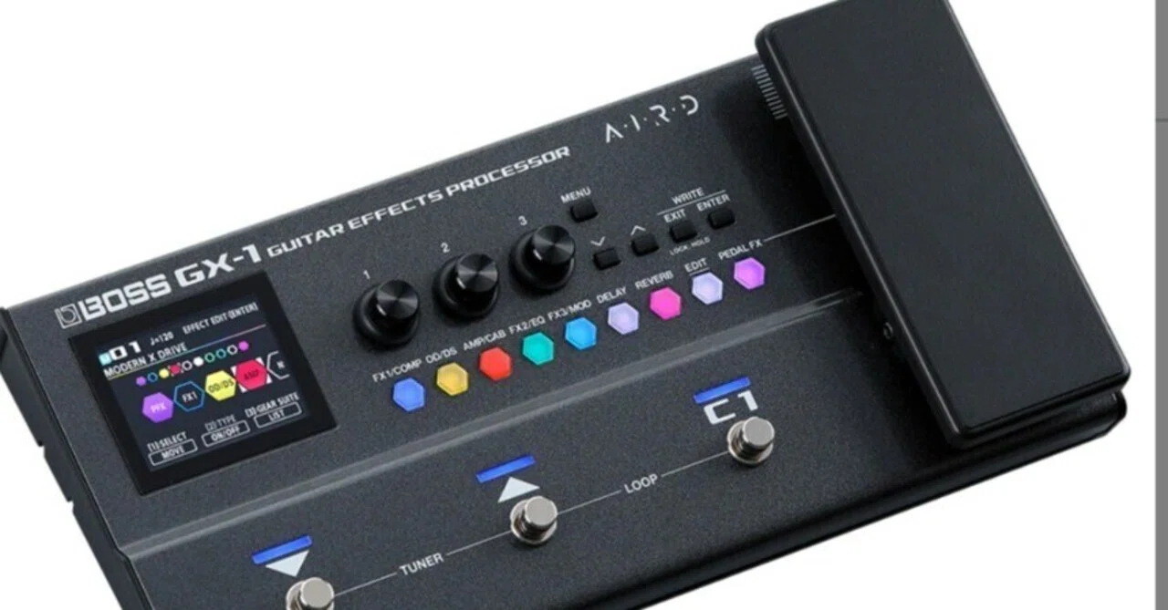 BOSS GX-1 (使用時間1〜2時間) BOSS GX-1 定番セッティング集｜Maggie
