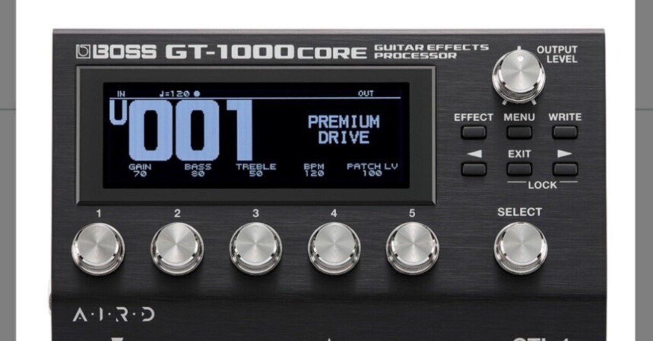 BOSS GT-1000CORE 完全ガイド｜Maggie