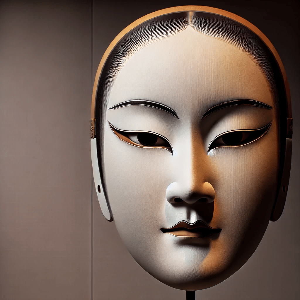 能面 第三章 増女｜ブラックスワン