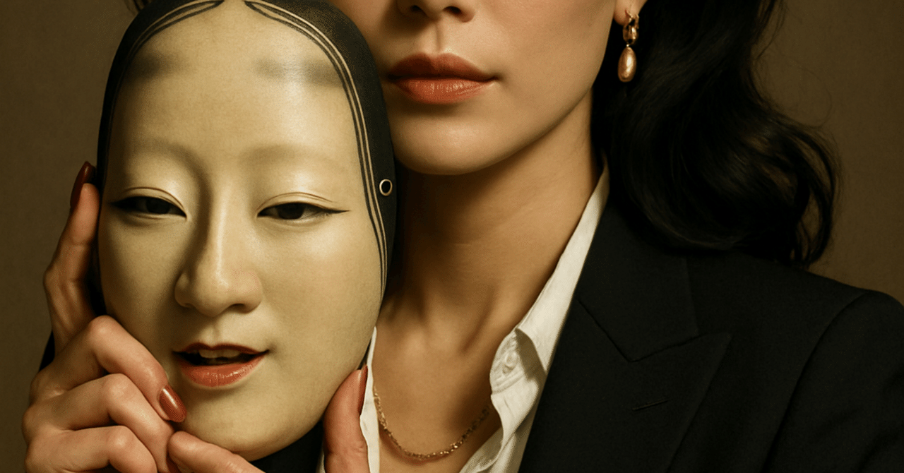 能面 第九章 泥眼｜ブラックスワン