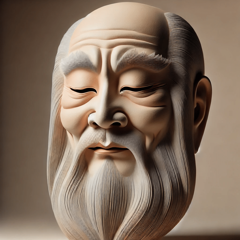 能面 第十章 白式尉｜ブラックスワン