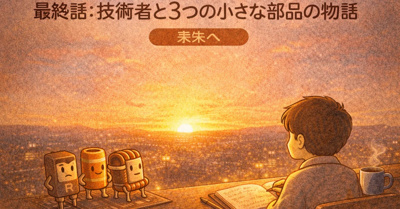 Final Episode: The Story of the Engineer and the Three Small Components｜神楽智