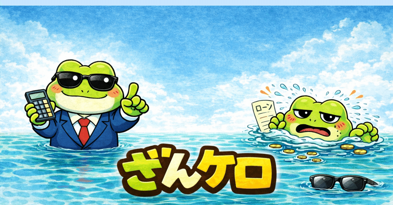 はじめまして。ざんケロです。】｜ざんケロ