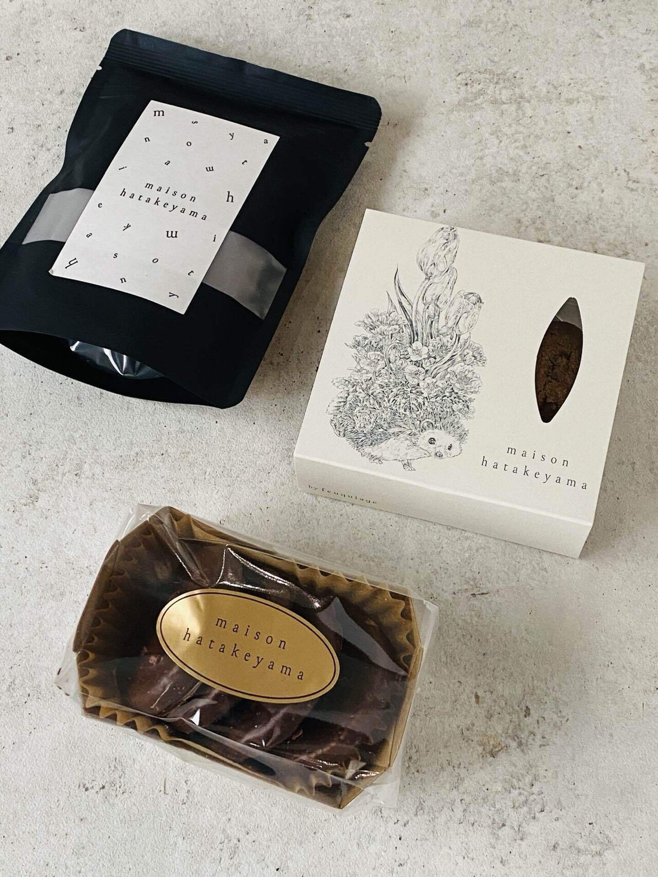 メゾンハタケヤマのチョコサブレ3種｜Tamara