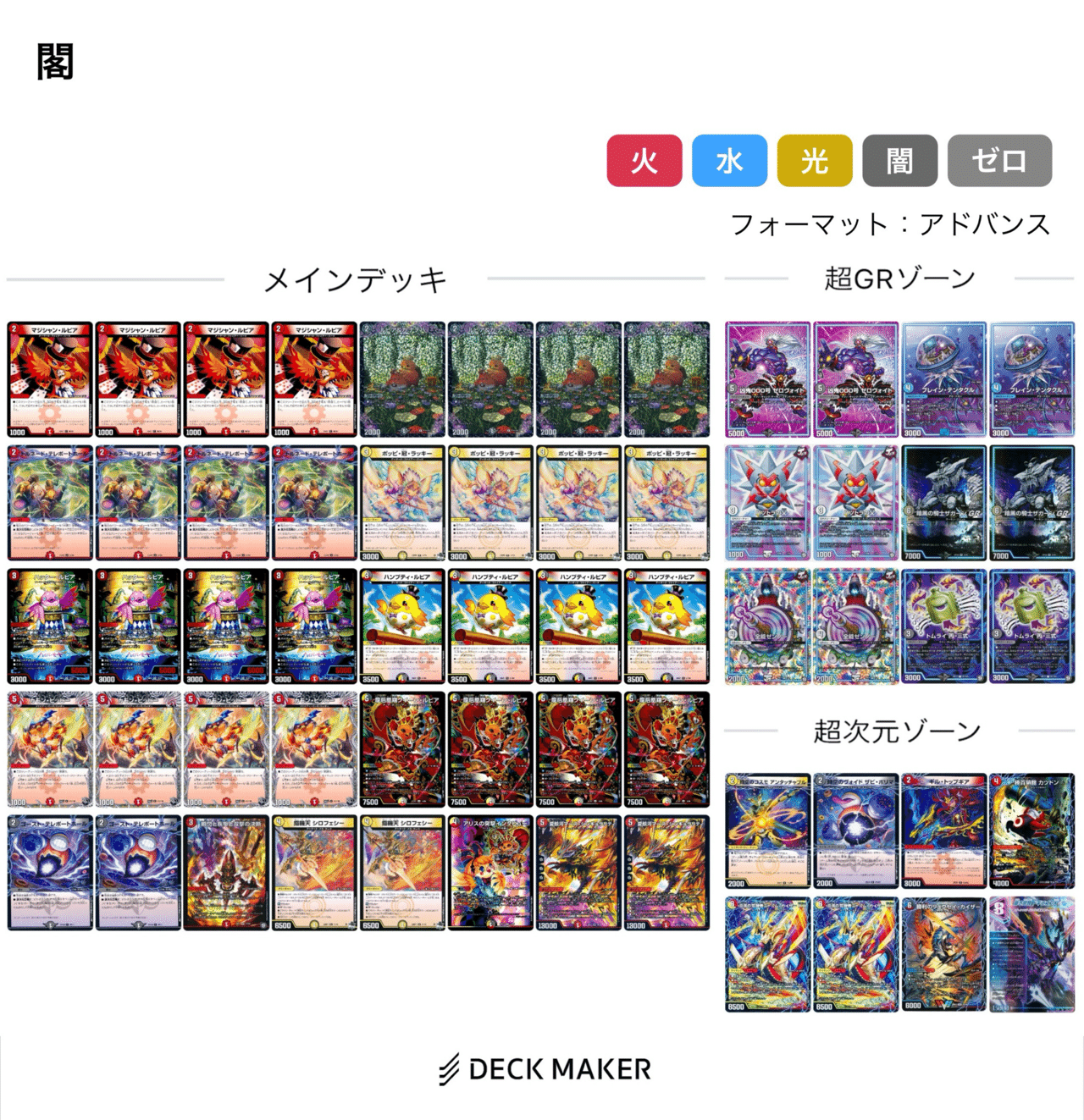 ファイアーバード　デッキ　アドバンス アドバンス新デッキ、ファイアーバード(リペアリペア)解説｜ISE(いせ)